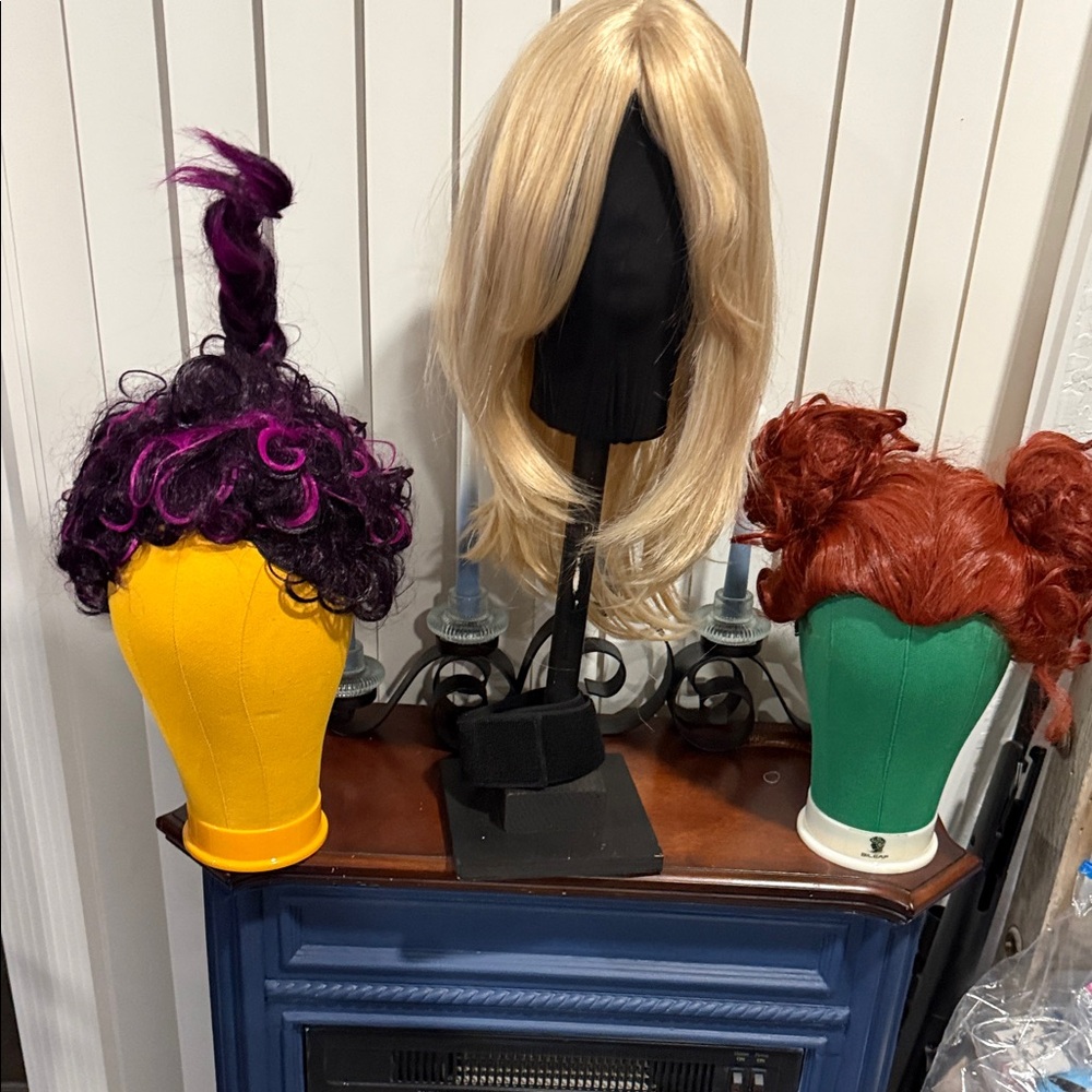 Hocus Pocus Trio Wig Pack